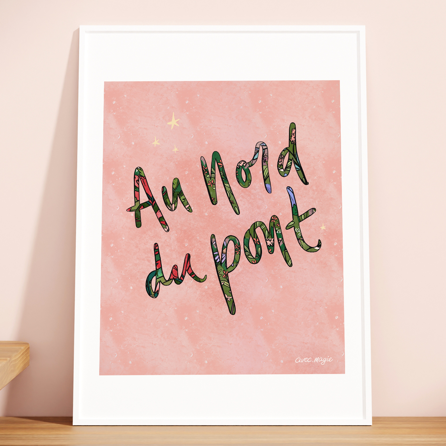 Au nord du pont - Illustration