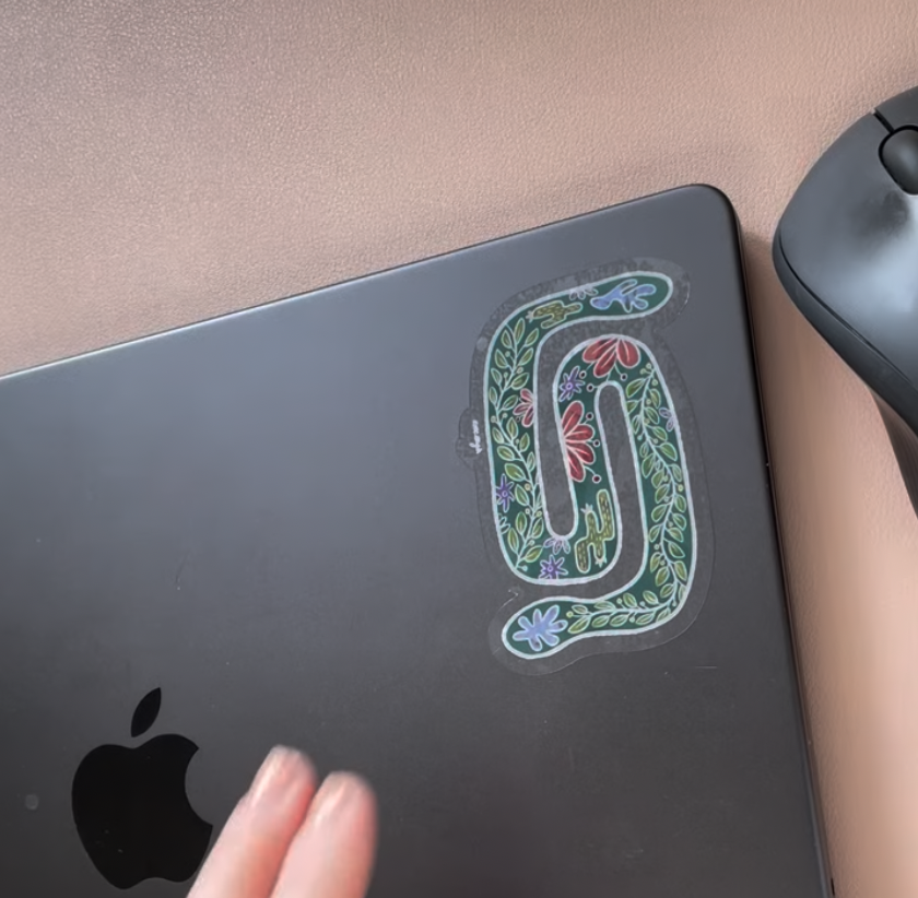 Autocollant Viva Flora - Serpent